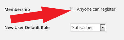 user registration