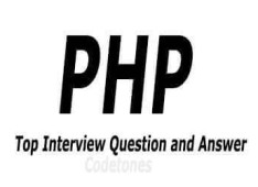 Interview Question In PHP