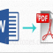 How To Convert MS Word file to PDF file?