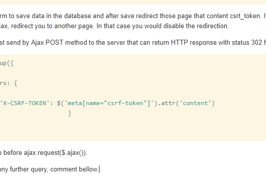  How to solve 302 Found Error